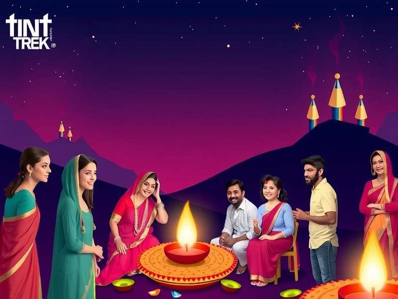 Diwali festival event in Tint Trek Tint Trek Diwali Celebration